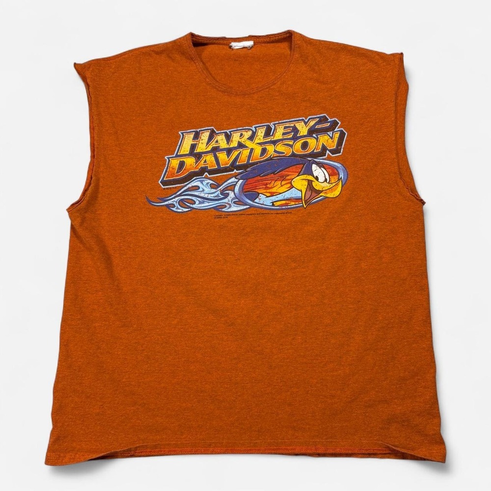 Harley Davidson Looney Tunes sleeveless shirt no tag L / XL